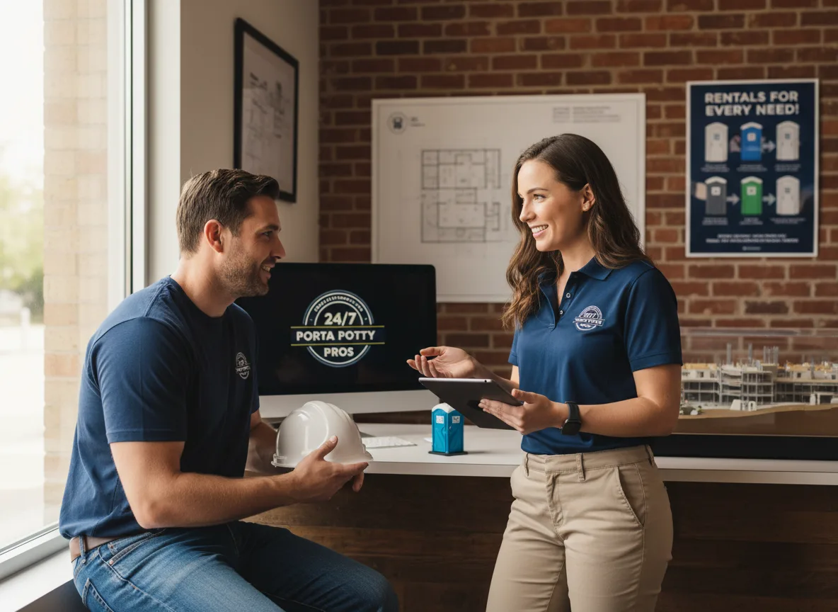 Flushing Toilet Rental Options in Owensville, IN